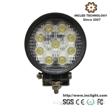 4 Inch 27W 2150lm Round Spotlight LED Worklight
